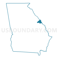 Augusta-Richmond County consolidated government (balance) in Georgia